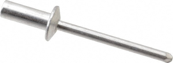 RivetKing ABA64CE/P250 Size 64 Dome Head Aluminum Closed End Sealing Blind Rivet
