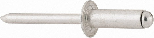 RivetKing ABA88/P100 Open End Blind Rivet Size 88, Dome Head, Aluminum Body, Aluminum Mandrel