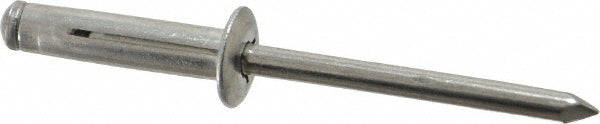 RivetKing ABL0625/P100 Tri Folding Blind Rivet Size 625, Dome Head, Aluminum Body, Aluminum Mandrel
