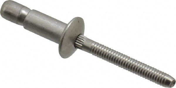 RivetKing FBF86/STR/P100 Structural with Locking Stem Blind Rivet Size 86, Dome Head, Stainless Steel Body, Stainless Steel Mandrel