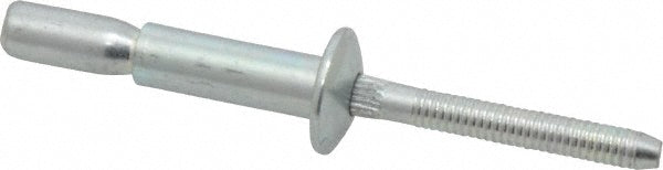 RivetKing SBS810/STR/P100 Structural with Locking Stem Blind Rivet Size 810, Dome Head, Steel Body, Steel Mandrel