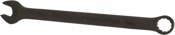 Proto J1211MBASD Combination Wrench 11.00 mm Head Size, 15 deg Offset
