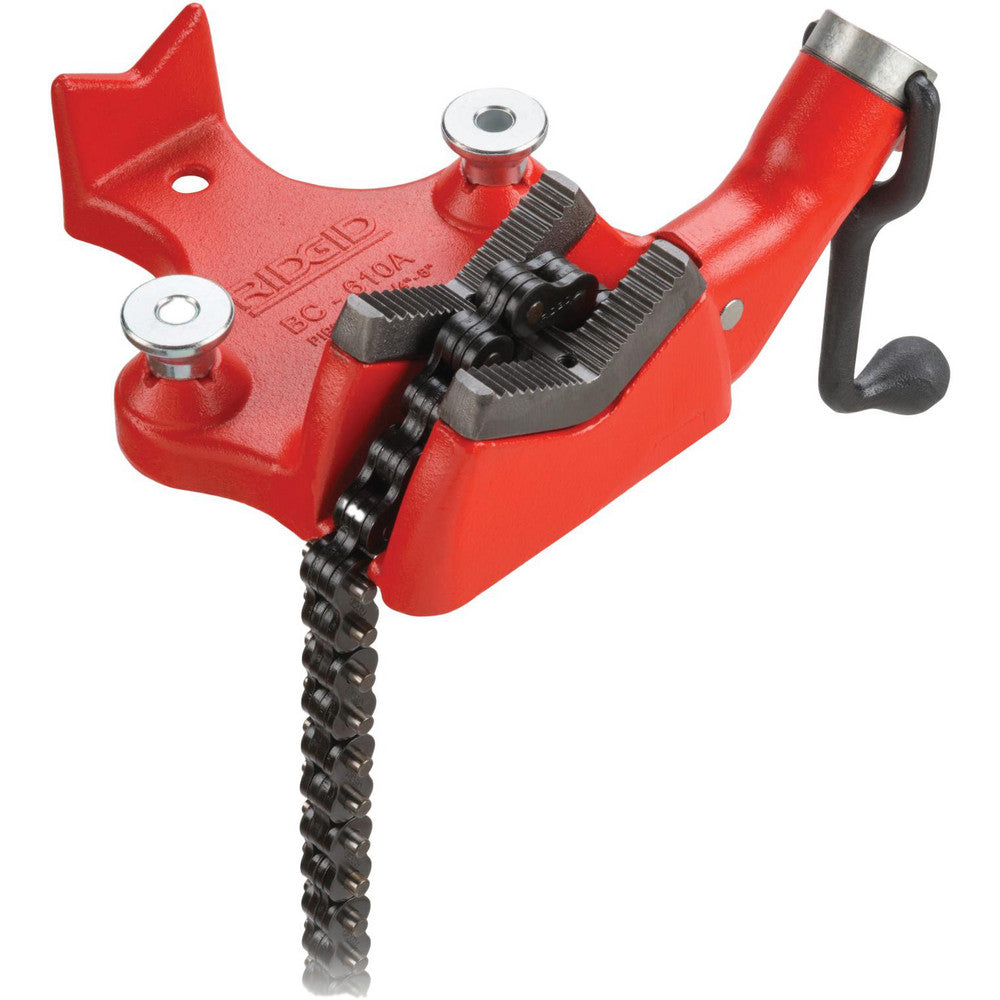 Ridgid 40210 1/4 to 6" Pipe Capacity, Manual Chain Vise