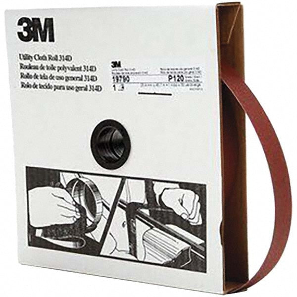 3M 7000118512 1" x 50 Yd 120 Grit Aluminum Oxide Shop Roll
