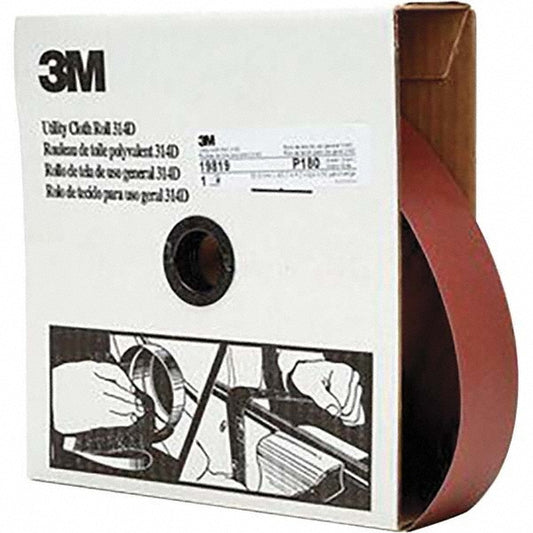3M 7000118539 2" x 50 Yd 180 Grit Aluminum Oxide Shop Roll
