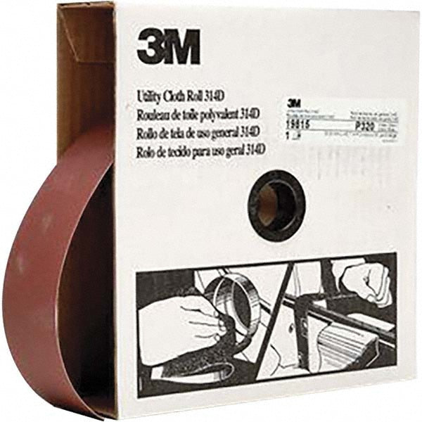 3M 7000118535 2" x 50 Yd 320 Grit Aluminum Oxide Shop Roll