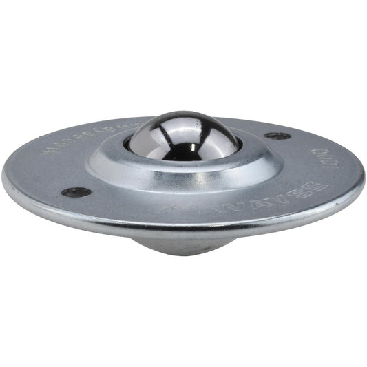 SKF BT 1000-13 Ball Transfer 25 mm Ball Dia, Carbon Steel, Round Base