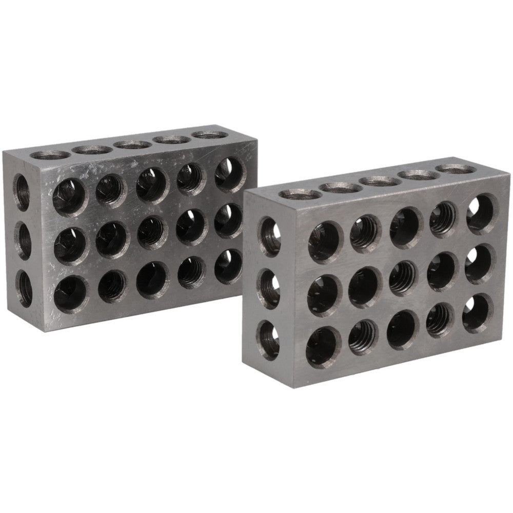Value Collection 6630-4010 Setup Block 0.0003 Squareness, Hardened Steel, 1-2-3 Block