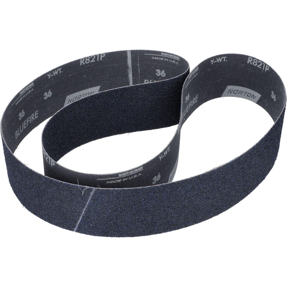 Norton 78072727235 Abrasive Belt 2-1/2" Wide, 60" Long, 36 Grit, Zirconia Alumina