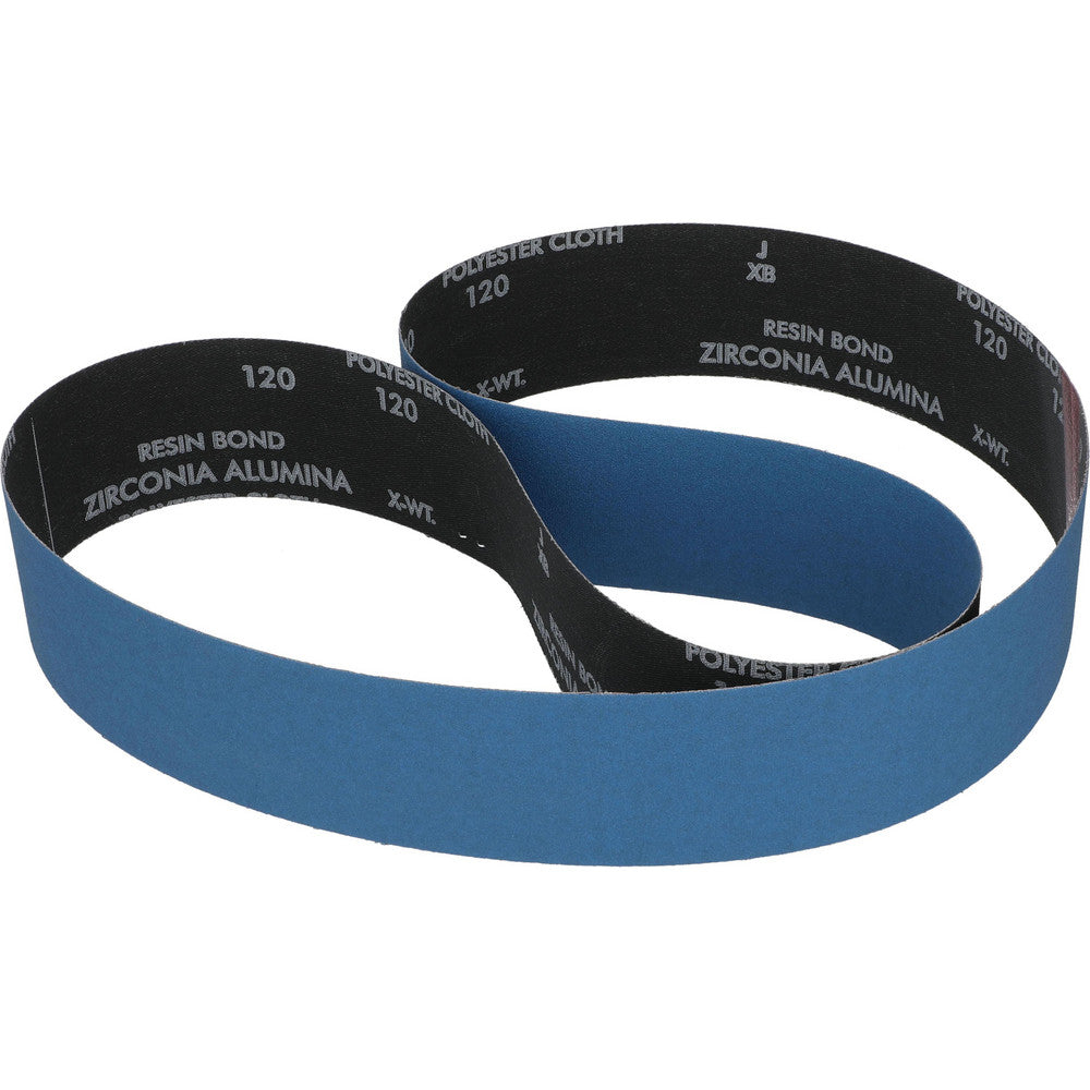 Norton 78072728686 Abrasive Belt 2-1/2" Wide, 60" Long, 120 Grit, Zirconia Alumina