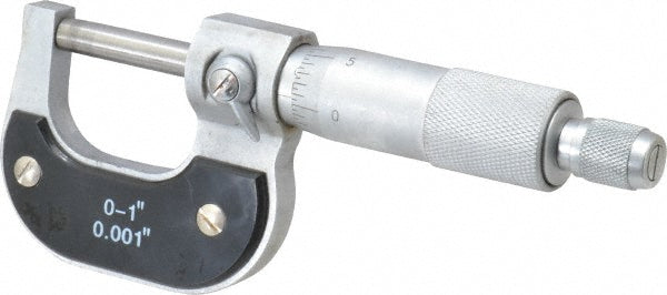 Value Collection 601-0001 Mechanical Outside Micrometer 1" Range, 0.001" Graduation