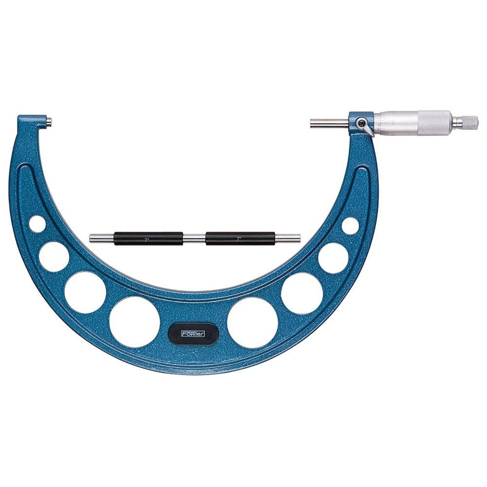 Fowler 52-240-008-1 Mechanical Outside Micrometer 8" Range, 0.0001" Graduation