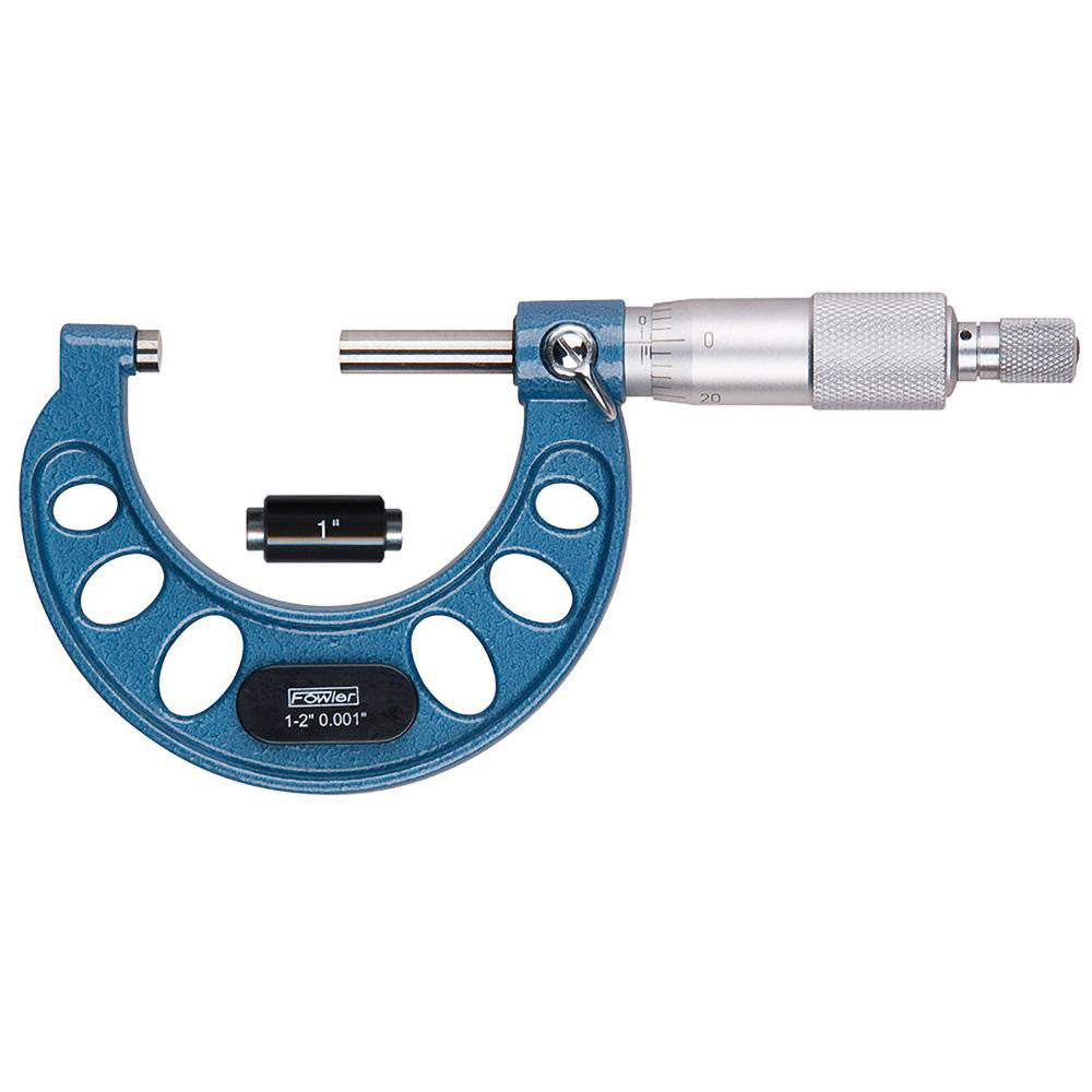Fowler 52-253-102-1 Mechanical Outside Micrometer 2" Range, 0.001" Graduation