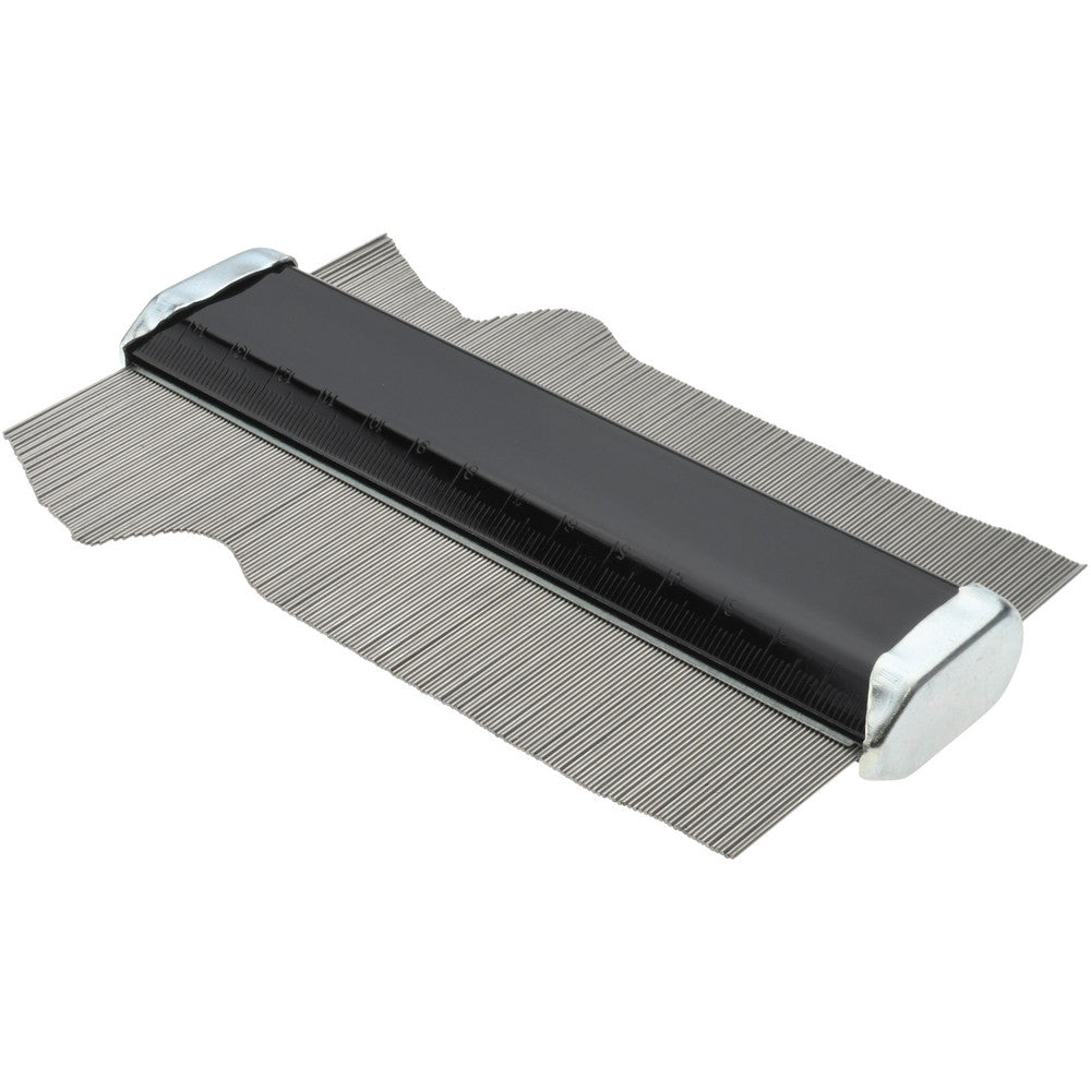 Value Collection 150-6 Contour Gages Overall Width (Inch) 6  Gage Width (Inch) 5-3/4  Gage Depth (Inch) 1-15/16  PSC Code 5210  