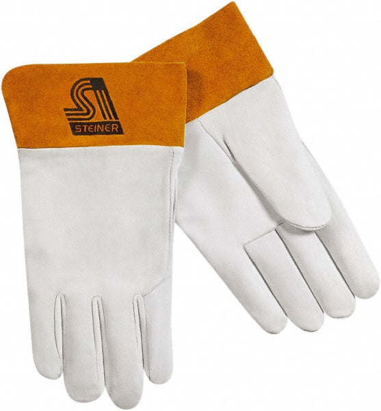 Steiner 0218-M Welding Gloves Size Medium, Kidskin Leather, TIG Welding Application