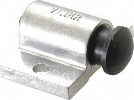 Vlier SS92 2" Base Width, 1/4" Stroke Len, 13/16" Stop Head OD, 1-1/2" Btw Mt Hole Ctrs, 1-7/32" Btw Mt Hole & Edge, Round Spring Locating Stop