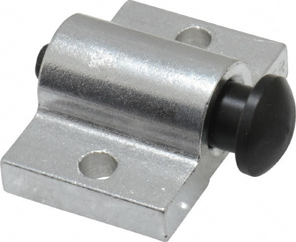 Vlier NSS90 1-1/2" Base Width, 3/16" Stroke Len, 9/16" Stop Head OD, 1-1/8" Btw Mt Hole Ctrs, 7/8" Btw Mt Hole & Edge, Round Spring Locating Stop
