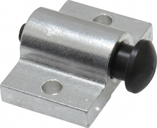 Vlier NSS90 1-1/2" Base Width, 3/16" Stroke Len, 9/16" Stop Head OD, 1-1/8" Btw Mt Hole Ctrs, 7/8" Btw Mt Hole & Edge, Round Spring Locating Stop