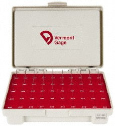 Vermont Gage 901400300 Class ZZ Plug Gage Set 0.0115 to 0.2505" Range, 240 Pc