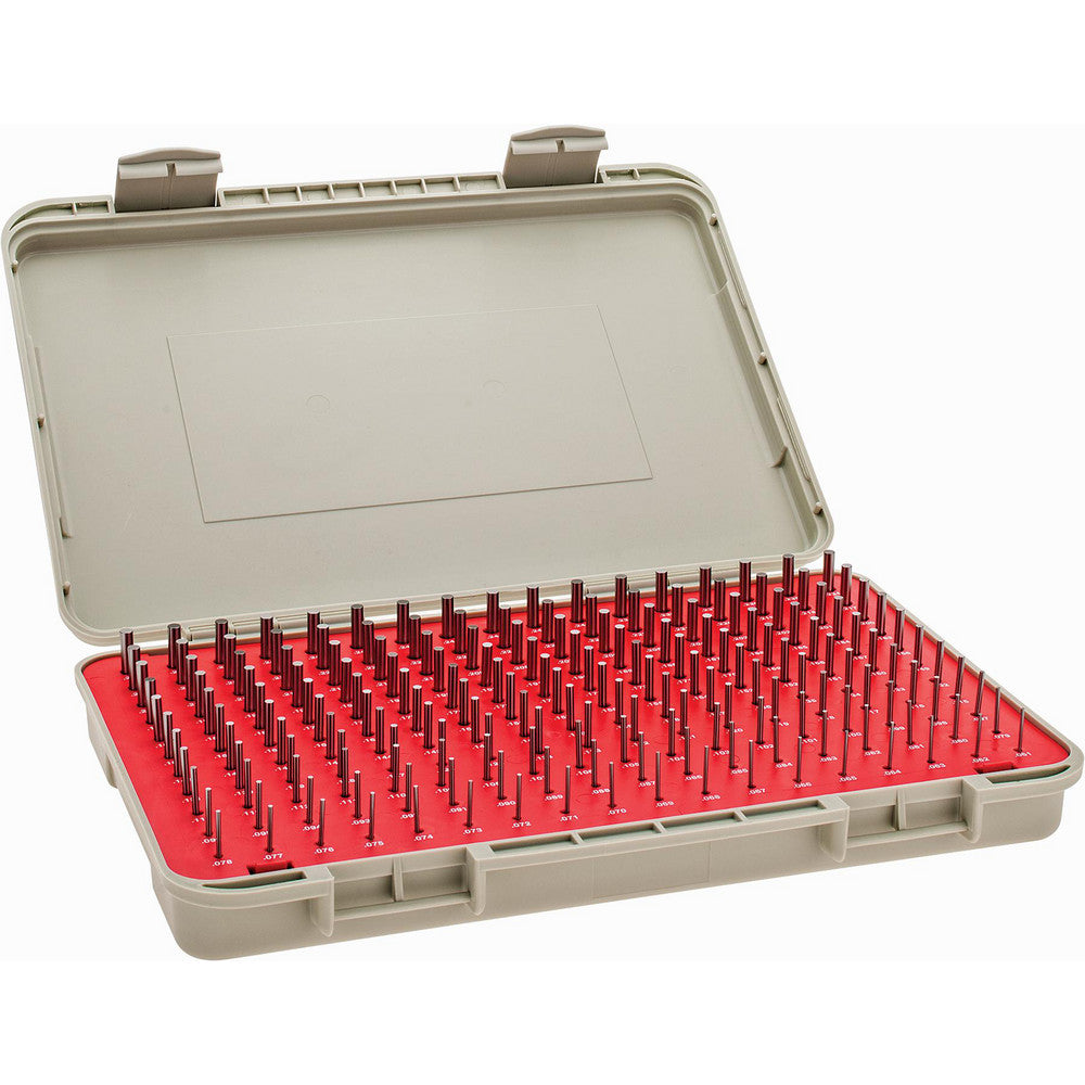 Vermont Gage 101200400 Class ZZ Plug Gage Set 0.061 to 0.25" Range, 190 Pc