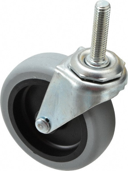 Shepherd 101994 3" Dia x 13/16" Wide x 3-1/2" OAH Stem Mount Swivel Caster