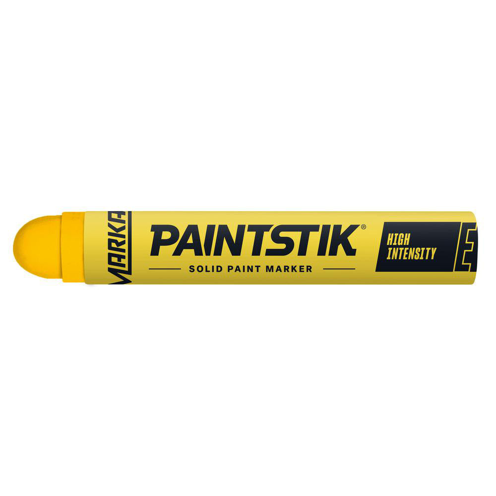 Markal 88621 Solid Paint Marker Yellow, Oil Base, Round Tip