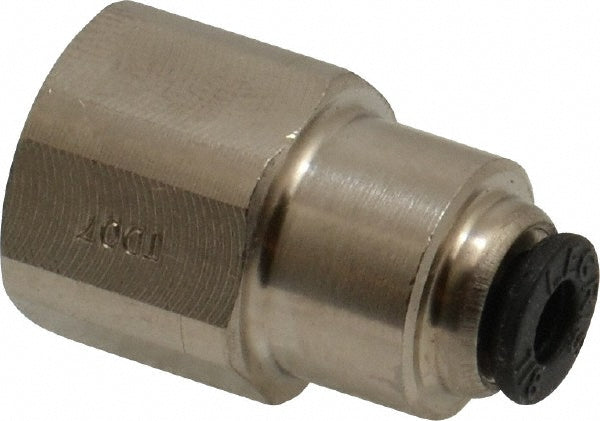 Legris 3014 53 11 Push-To-Connect Tube Fitting Connector, Straight, 1/8" Thread, 1/8" OD