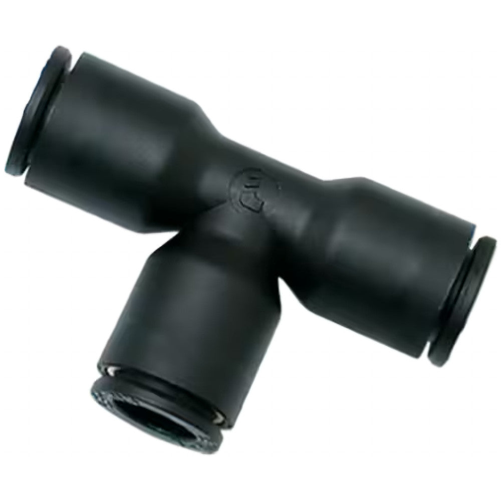 Legris 3104 56 53 Push-To-Connect Tube x Tube x Tube Tube Fitting Union, 1/8 x 1/4" OD
