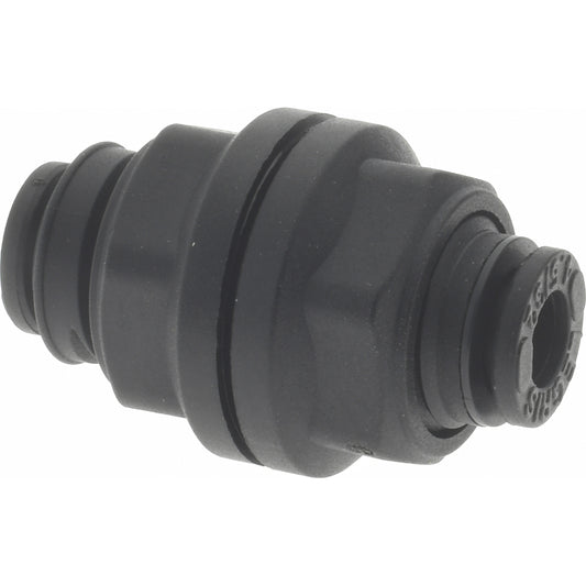 Legris 3116 04 00 Push-To-Connect Tube to Tube Tube Fitting Bulkhead Union, 5/32" OD
