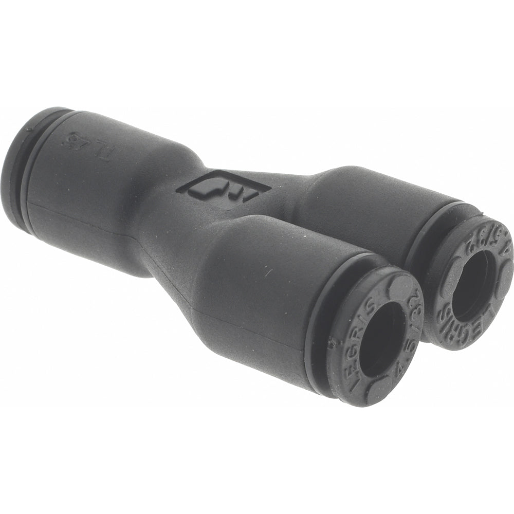 Legris 3140 04 00 Push-To-Connect Tube to Tube Tube Fitting Union Y, 5/32" OD