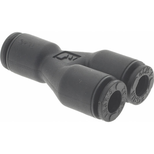 Legris 3140 04 00 Push-To-Connect Tube to Tube Tube Fitting Union Y, 5/32" OD