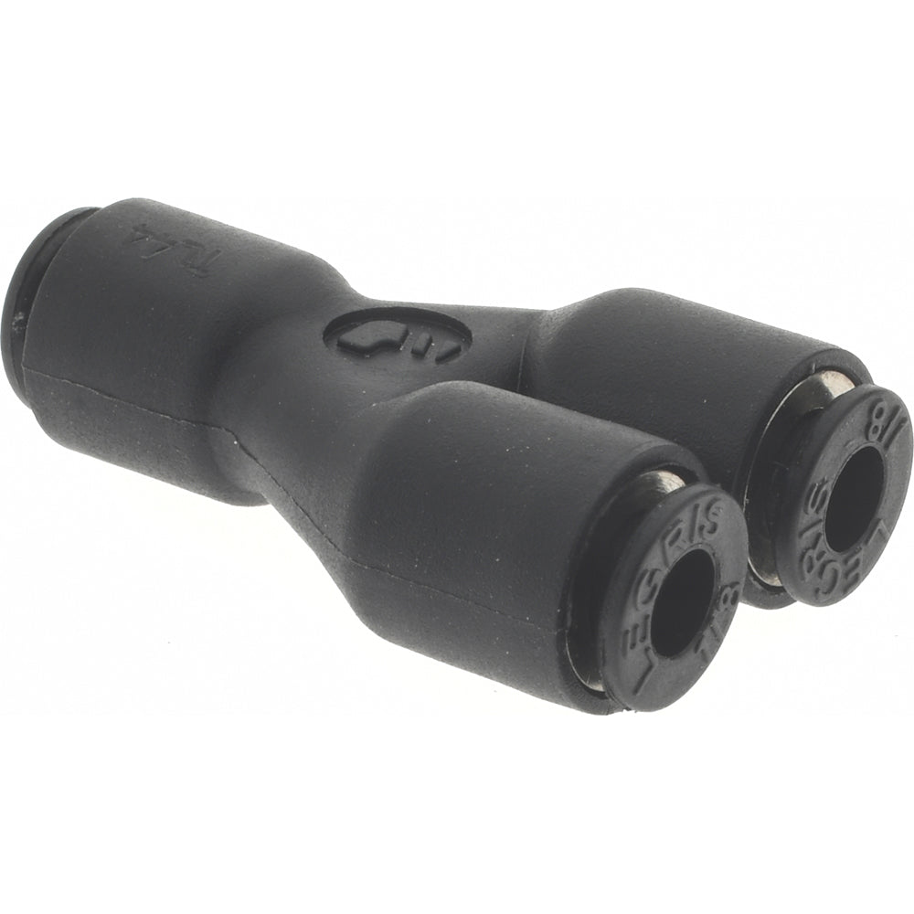 Legris 3140 53 00 Push-To-Connect Tube to Tube Tube Fitting Union Y, 1/8" OD