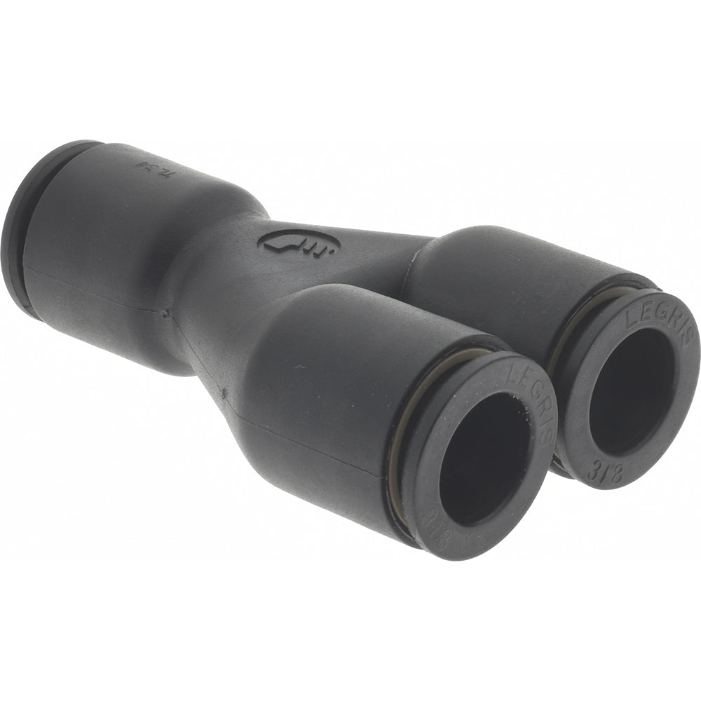 Legris 3140 60 00 Push-To-Connect Tube to Tube Tube Fitting Union Y, 3/8" OD
