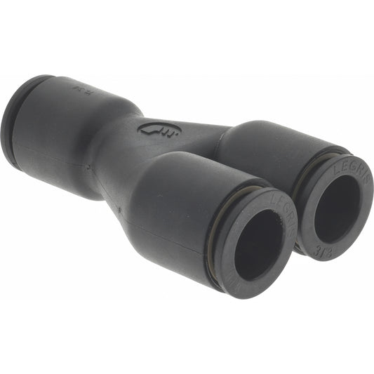 Legris 3140 60 00 Push-To-Connect Tube to Tube Tube Fitting Union Y, 3/8" OD
