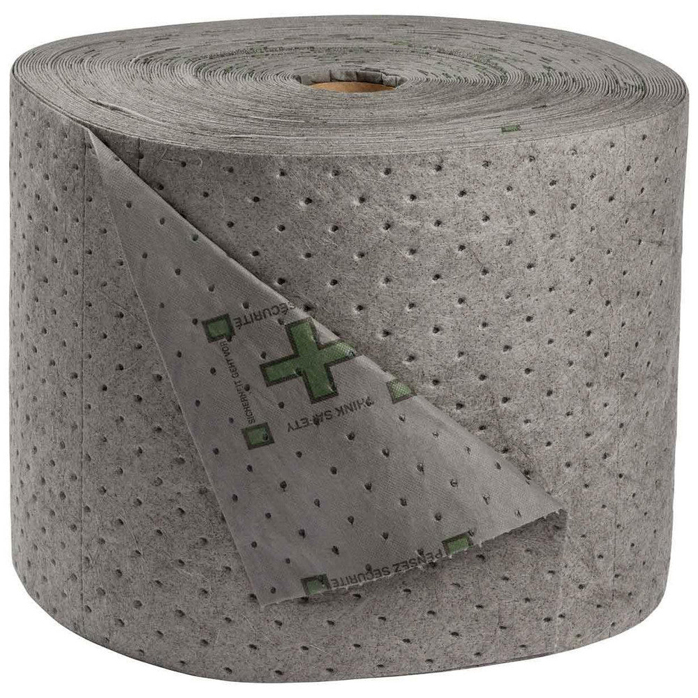 Brady SPC Sorbents HT153 Sorbent Pad Universal Use, 15" Wide, 300' Long, 32 gal, Gray