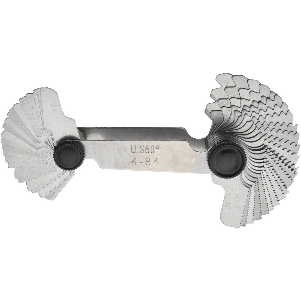 Value Collection 615-6351 51 Leaf, 4 to 84 TPI Range, Screw Pitch Gage