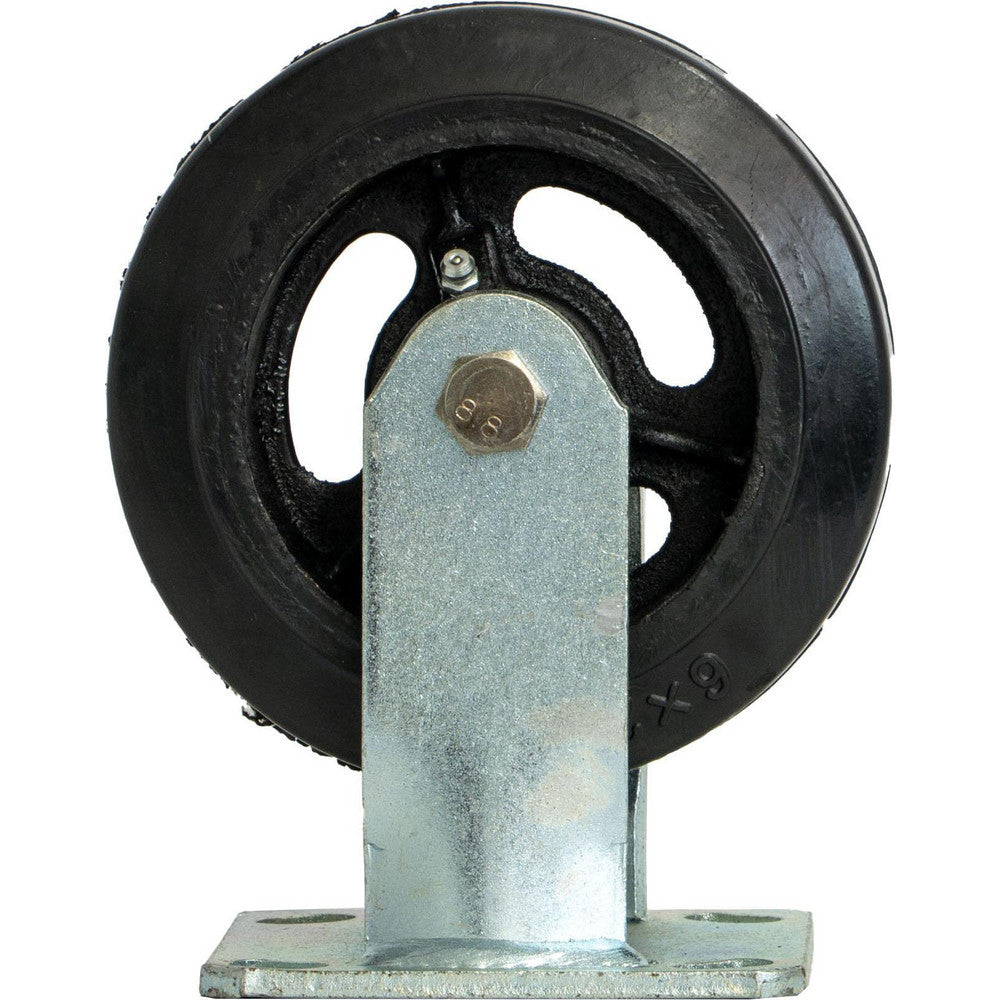 Pro-Source PRO-FC0621 Caster Wheels Wheel Diameter (Inch) 6  Mount Type Plate  Wheel Width (Inch) 2  Wheel Hardness Hard  Style Rigid  Frame Material Steel