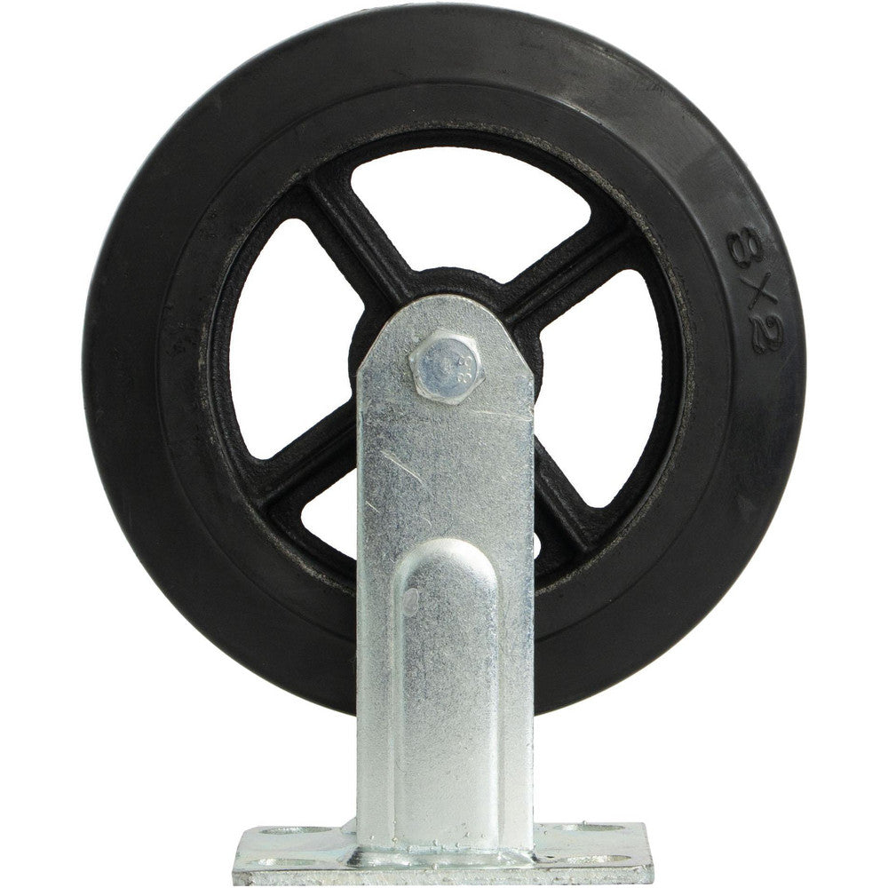 Pro-Source PRO-FC0821 Caster Wheels Wheel Diameter (Inch) 8  Mount Type Plate  Wheel Width (Inch) 2  Wheel Hardness Hard  Style Rigid  Frame Material Steel