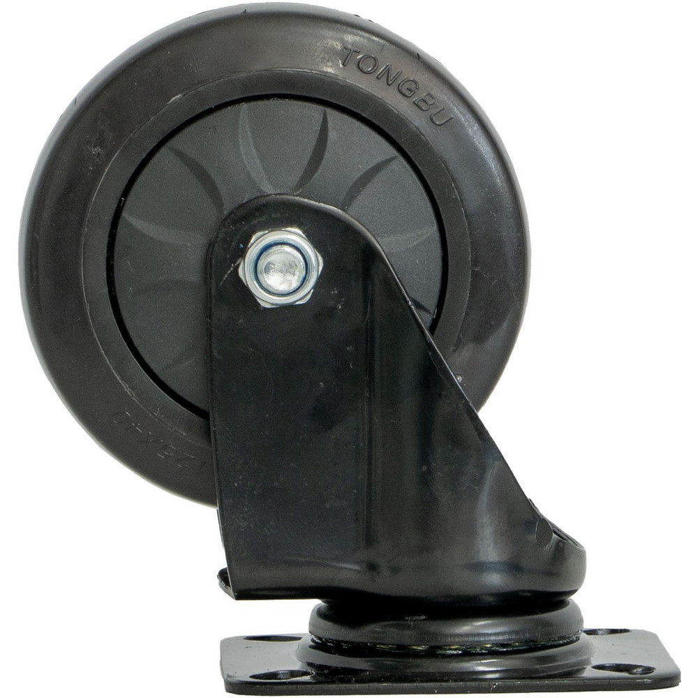 Pro-Source PRO-SC0528 Caster Wheels Wheel Diameter (Inch) 5  Mount Type Plate  Bearing Type Ball  Wheel Width (Inch) 2  Wheel Hardness Firm  Style Swivel