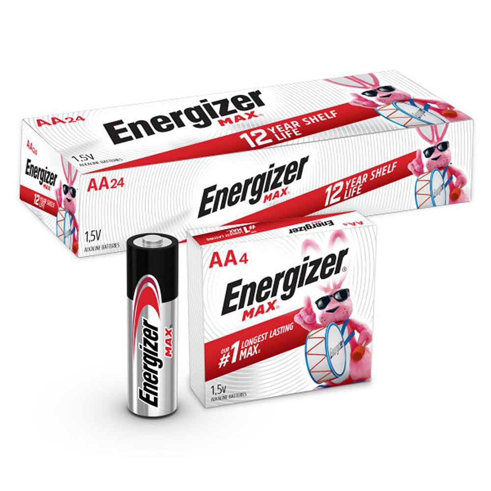 Energizer 92797018 Standard Battery Size AA, Alkaline