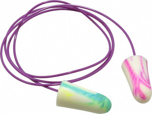 Moldex 6654 Earplugs Non-PVC Foam, Bullet, Roll Down, Corded