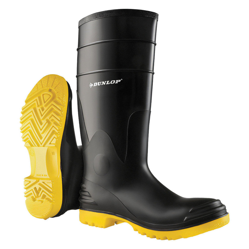 Dunlop Protective Footwear 86802.9 Work Boot Size 9, Polyblend, Steel Toe, Gumboot
