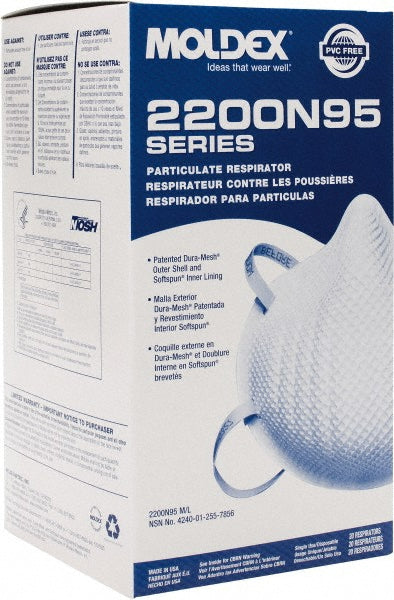 Moldex 2200N95 Disposable Particulate Respirator Size Universal