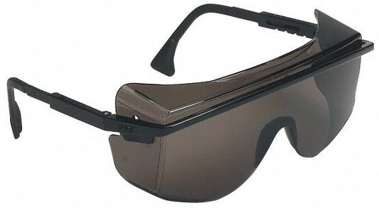 Uvex S2504 Safety Glass Scratch-Resistant, Polycarbonate, Gray Lenses, Full-Framed, UV Protection