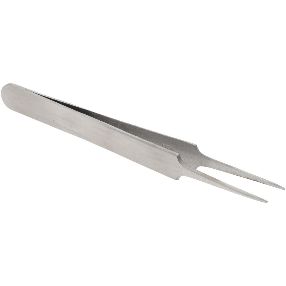 Value Collection 11026-SS Assembly Tweezer Stainless Steel, Narrow Sharp Point Tip, 4-1/4" OAL
