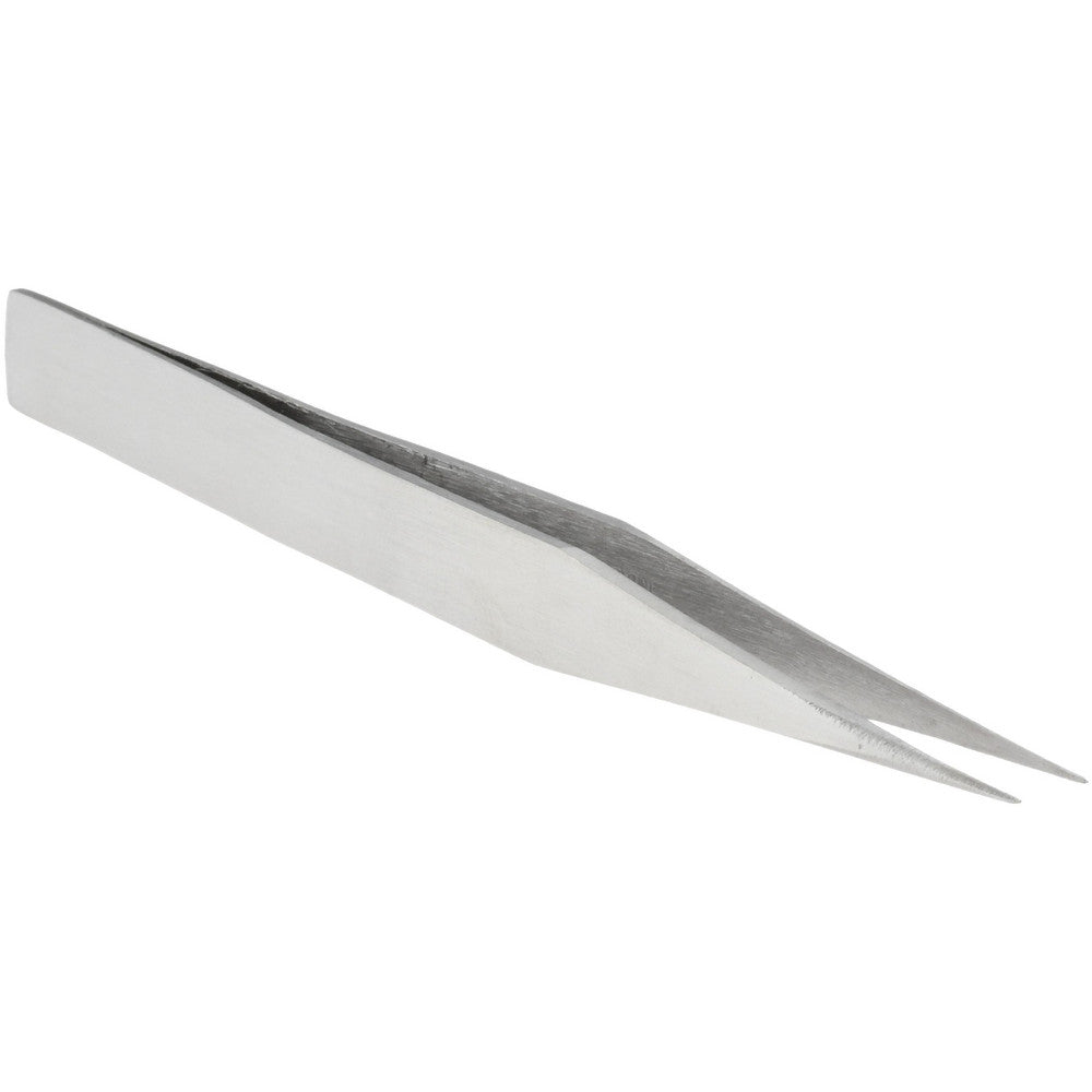 Value Collection 10301-SS Precision Tweezer AA-SS, Stainless Steel, Strong Bevel Tip, 5" OAL