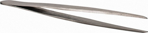 Value Collection 11027-SS Assembly Tweezer Stainless Steel, Strong Sharp Point Tip, 4-1/2" OAL