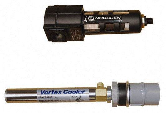 Vortec 760 400 BTU per Hour, Vortex Enclosure Cooler without Thermostat