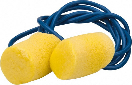 3M 1 06528079 Earplug 29dB, Foam, Barrel, Roll Down, Corded