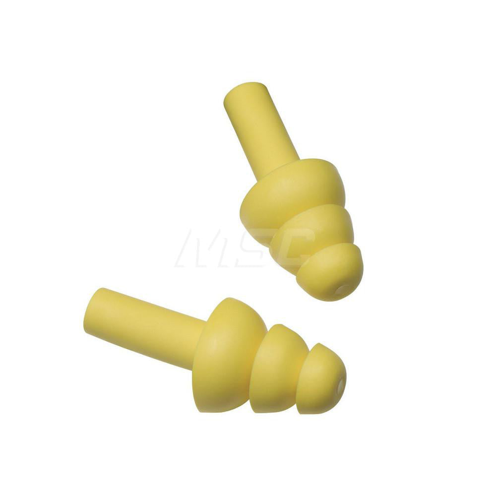 3M 7000002321 Earplug 25dB, Plastic, Flanged, Push-In Stem, Uncorded